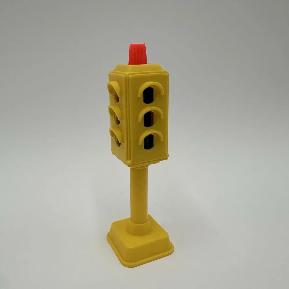 Vintage Fisher Price Little People Traffic Light Toy Replacement 1986 - Picture 2 of 6